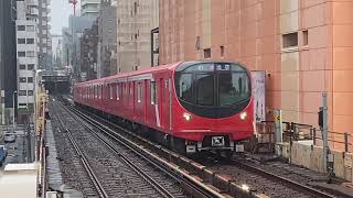 東京メトロ丸ノ内線 2000系2108F 後楽園駅入線