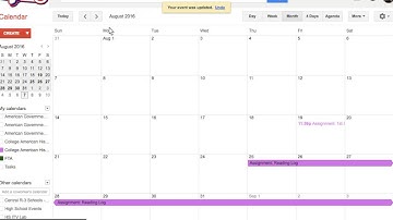 Using Google Classroom, Calendar, and Sites to Inform Parents
