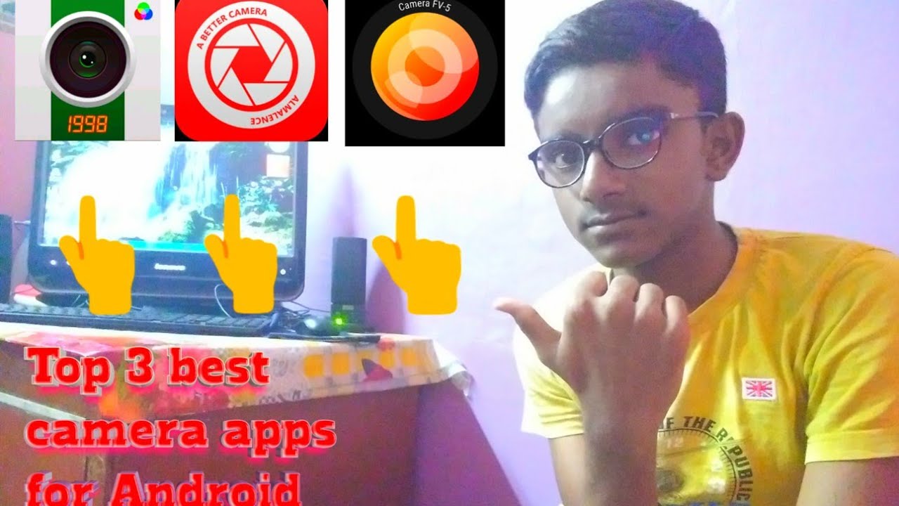 Top 3 best camera apps for Android phone in Kannada - YouTube