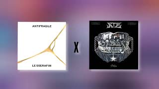 Antifragile By Le Sserafim X Chk Chk Boom By Stray Kids remix Version