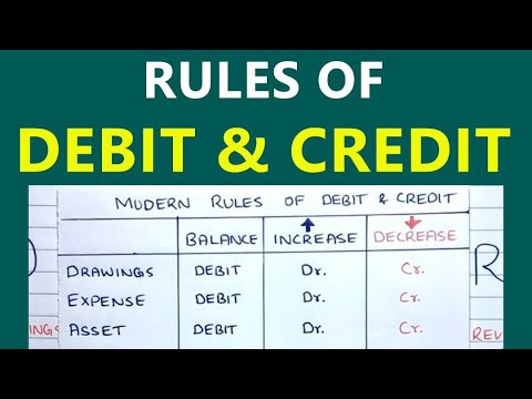 Video: Care cont are de obicei un sold creditor?