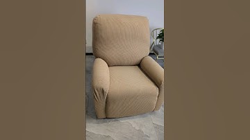 Installation of recliner sofa cover #ieasygoing #sofacover #chaircover #home #couchcover
