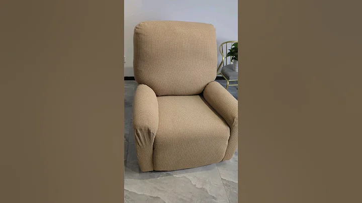 Installation of recliner sofa cover #ieasygoing #sofacover #chaircover #home #couchcover