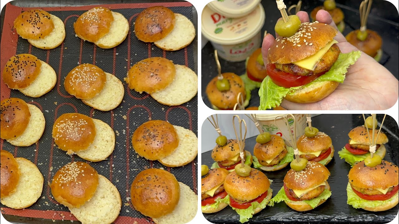 وصفات عيد الاضحى … خبز البرغر بعجينة خفيييفة ريشة اذا جربتي هذي الوصفة مستحيييل تبدليها
