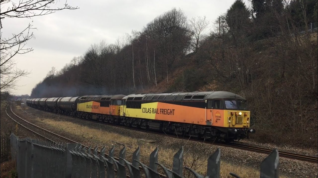 Trains at Horbury 6/2/18