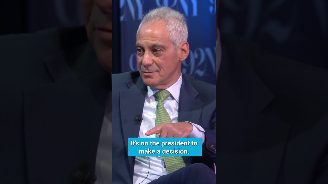 Emanuel: Iran war was Trump’s call, not Israel’s | GZERO World