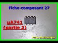 2 Circuits Intégrés (CI) Traversants Thomson SFC2741C - Composants électroniques Neufs