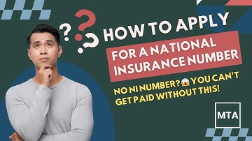 How to Apply for a National Insurance Number in the UK | Step-by-Step 2025-26 Guide | MTA