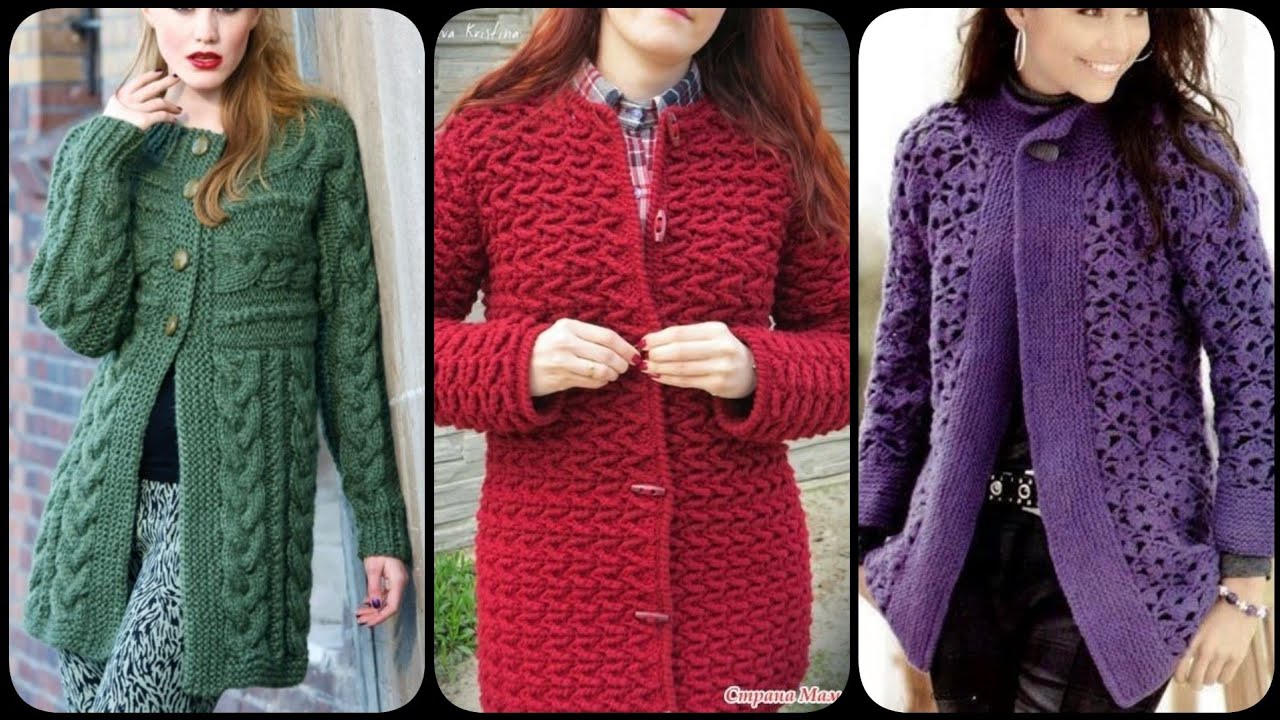 Latest Beautiful Crochet Cardigan /Sweater Design - YouTube