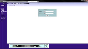 How to Setup Link Aggregation on a 3Com 2848-sfp-plus