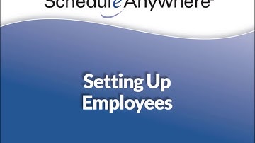 Setting Up Employees