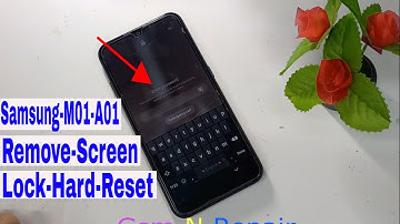 how to reset samsung M01 | Samsung A01 core hard reset screen lock remove