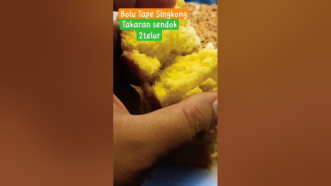 cara membuat bolu tape singkong / proll tape #resepbolu #bolutapesingkong #tape