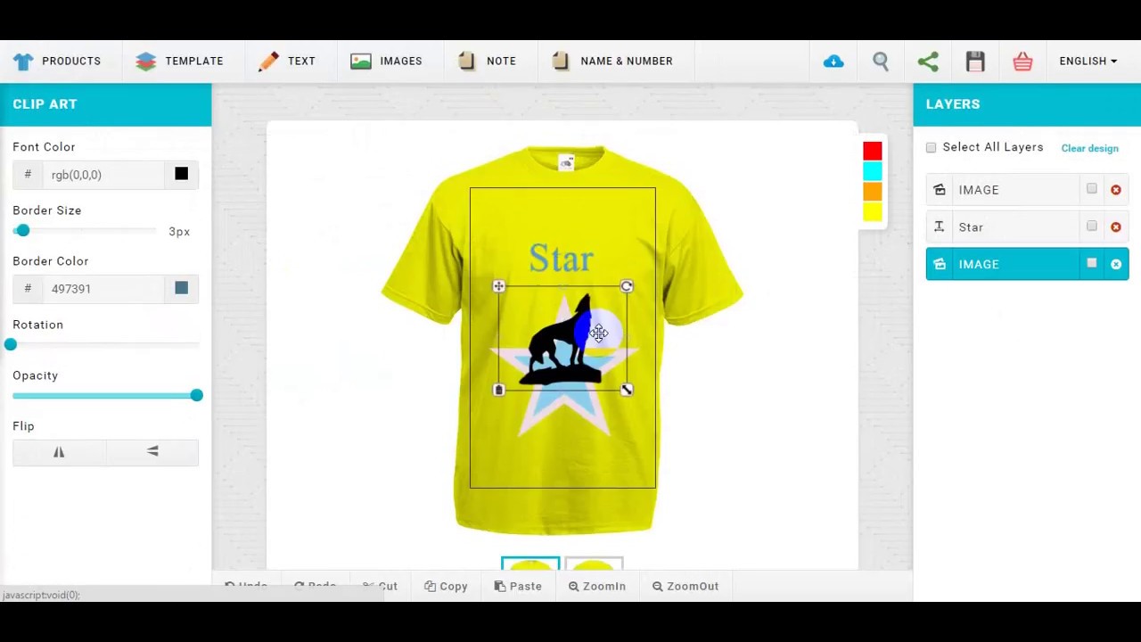 Customized T-Shirt Design Software for Online Printers - YouTube