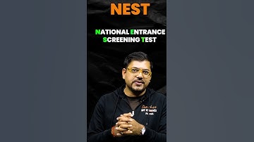 All about NEST Exam😱😱#shorts #nest #nest2024 #niser #atomicenergy #atomicenergyjobs