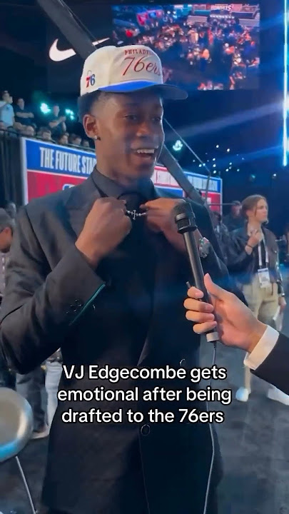 “VJ Edgecombe Breaks Down Last Night’s NBA Shocker!” #basketball #vjedgecombe