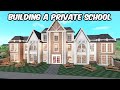 Building a private school in bloxburg