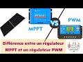 Diffrence entre un rgulateur mppt et un rgulateur pwm