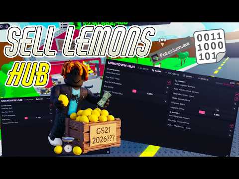 Sell Lemons Script: Best Auto-Farm (Pastebin 2026)