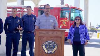 Oceanside Pier Fire Press Conference - April 29, 2024