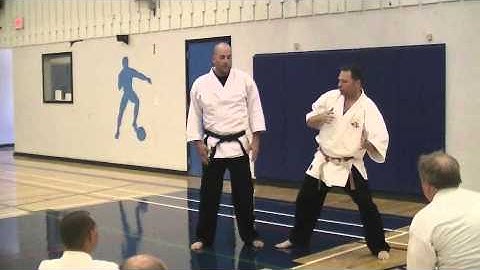 Self Defense Technique - Bear Hug Over Arms Rear into Quick Armlock - Hiscoe Jiu-Jitsu