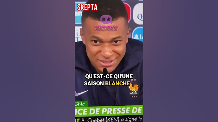 Quand Kylian Mbappé se fait ALLUMER par un journaliste !