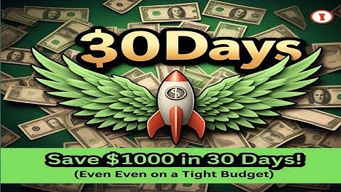 how to save  1000$ in 30 days 1 month (even  in a tight budget) #savvysavings #viralvideo