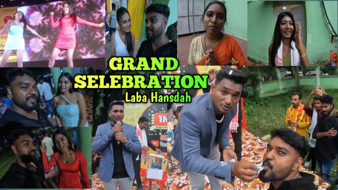 Grand celebration laba dada. santali vlog video. santali vlog.#youtube #santalivideo #debenhansdah