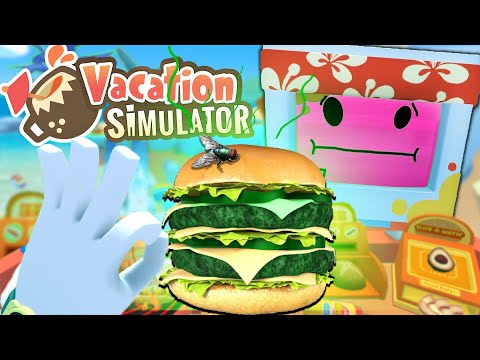 Видео: ПРИГОТОВИЛ "ЛУЧШИЙ" БУРГЕР ДЛЯ РОБОТА в VR! Vacation Simulator