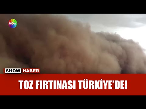 Afrika'dan çöl tozu geldi!