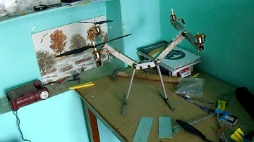 Quadcopter with cc3d flight controller like dji inspire 2