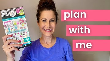 5 ways to use FLOWER stickers in The Happy Planner | PLAN with me