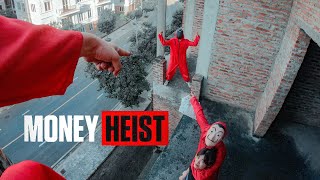 MONEY HEIST VS PARKOUR POV 15 ( Parkour escape pov )