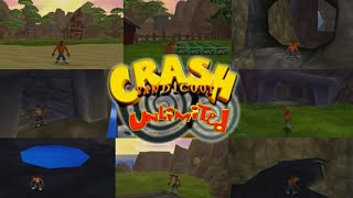 CRASH BANDICOOT UNLIMITED - TWINSANITY DEMO - BUG DELETE LEVELS