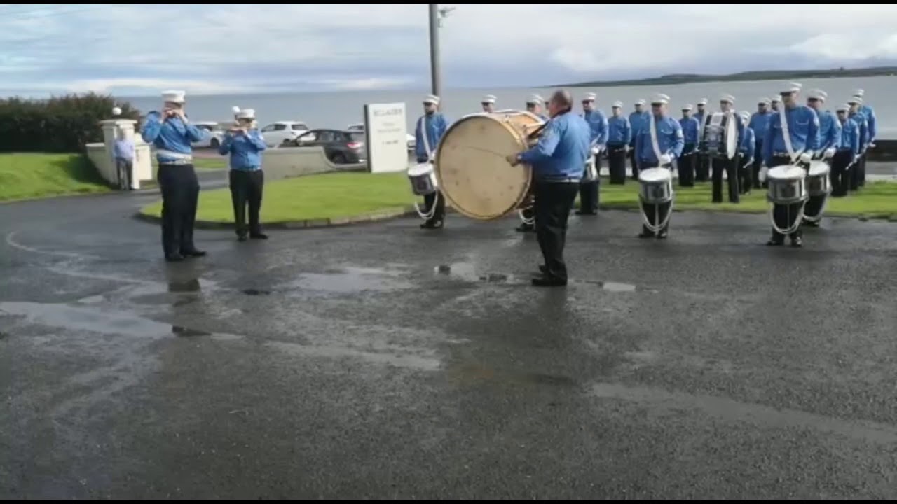 Flutes & Drums, Donaghadee at Mullaghboy Nursing Home, Twelfth Day 2020
