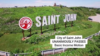 City of Saint John Common Council YES to Basic Income