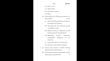 BFDI - 073    December 2022 Question Paper