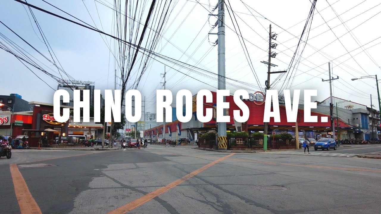 4K  CHINO ROCES AVE  Pasong Tamo  Walking   Makati Philippines July 2021