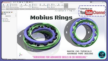 Modeling a Mobius Ring In SOLIDWORKS | complex modeling  product in Solidworks 2020 | #solidwork