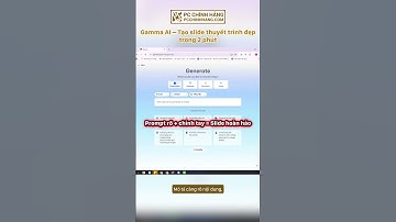 Gamma AI – Tạo slide thuyết trình đẹp trong 2 phút