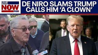 Robert De Niro calls Donald Trump a clown, endorses Biden | LiveNOW from FOX