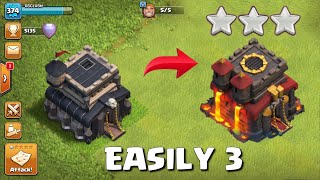 Easily 3 Star On Every Townhall 10 Base with This Townhall 9 Attack Strategy