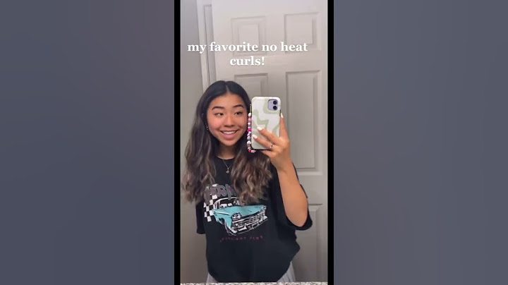 the BEST no heat curls!!