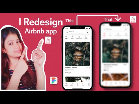 I redesigned Airbnb app! #figma #figmatutorial #redesign #app