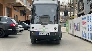 Autonomous driving and CAS with Esagono shuttlebus (test)