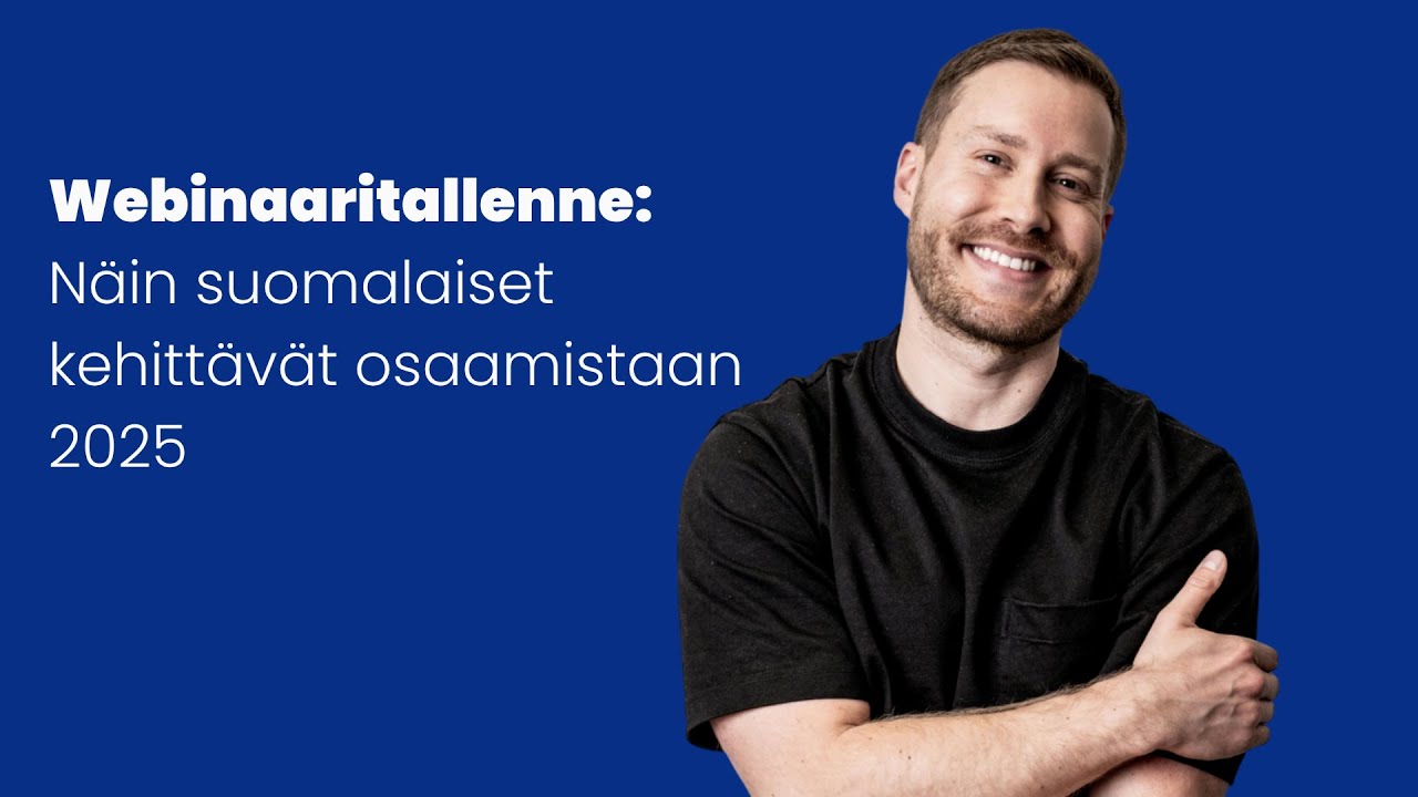 koulutus.fi webinaari: Näin suomalaiset kehittävät osaamistaan 2025