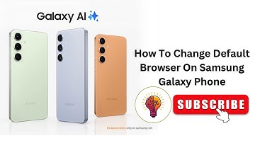 How To Change Default Browser On Samsung Galaxy Phone 2025 📱✨ | Tips & Tricks Guide for Android!