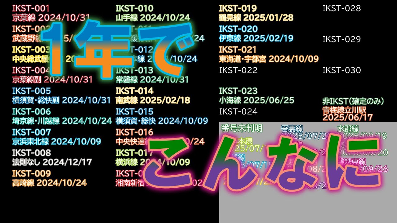 【ゆっくり解説】あれから1年―――新たな汎用発車メロディ「JRE-IKSTシリーズ」の経歴をまとめてみた (2025年10月版)