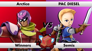 Arctice (Captain Falcon) vs PAC DIESEL (Mii Sword Fighter) WINNERS SEMIS - Blast Zone #79