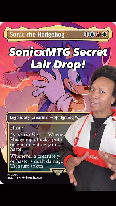 Download lagu Sonic the Hedgehog x MTG Secret Lair ππΎββοΈπ¨